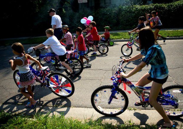 Bike riders at 2013 parade